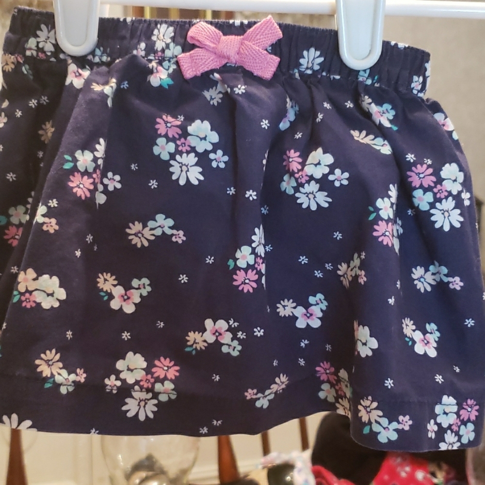 Skirt with shorts under